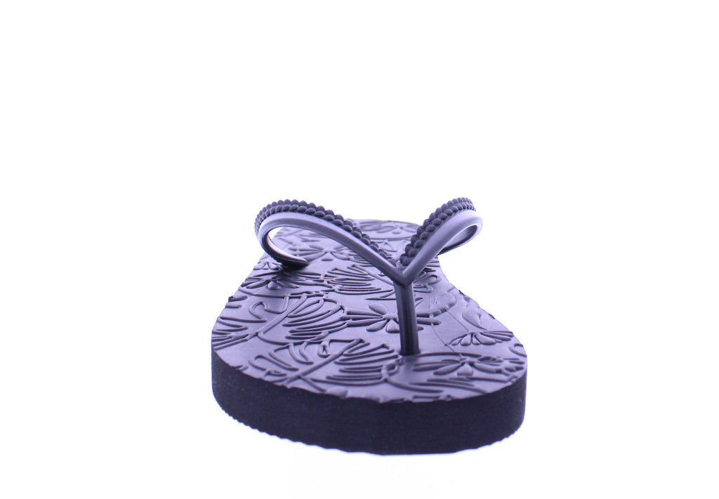Women Floral Embossed Flip Flop