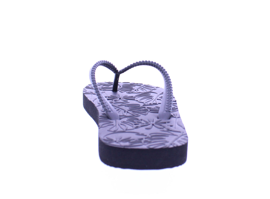 Women Floral Embossed Flip Flop