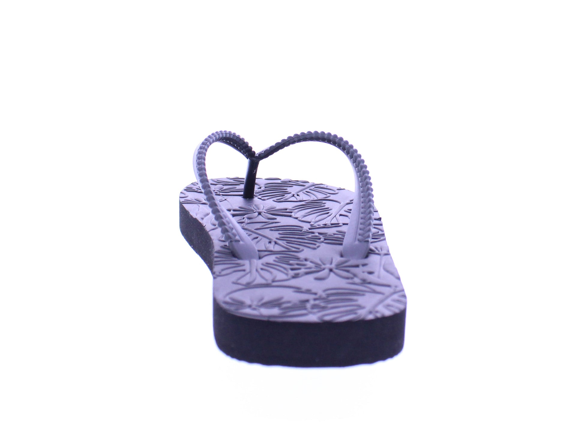 Women Floral Embossed Flip Flop