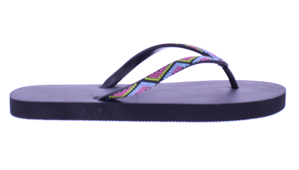 Women Multicolor Thong Flip Flop