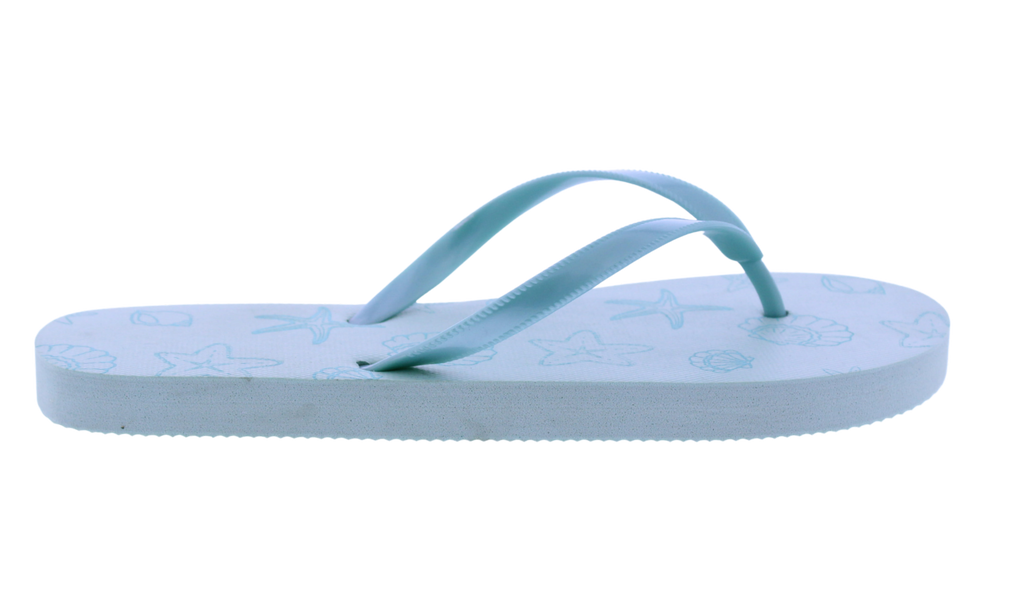 Women Coral Reef Print Flip Flop