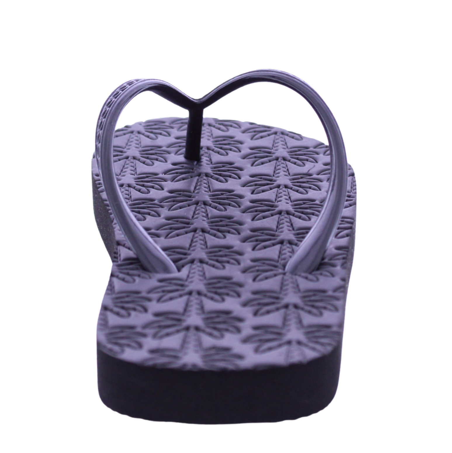 Women Palm Tree Embossed Flip Flop