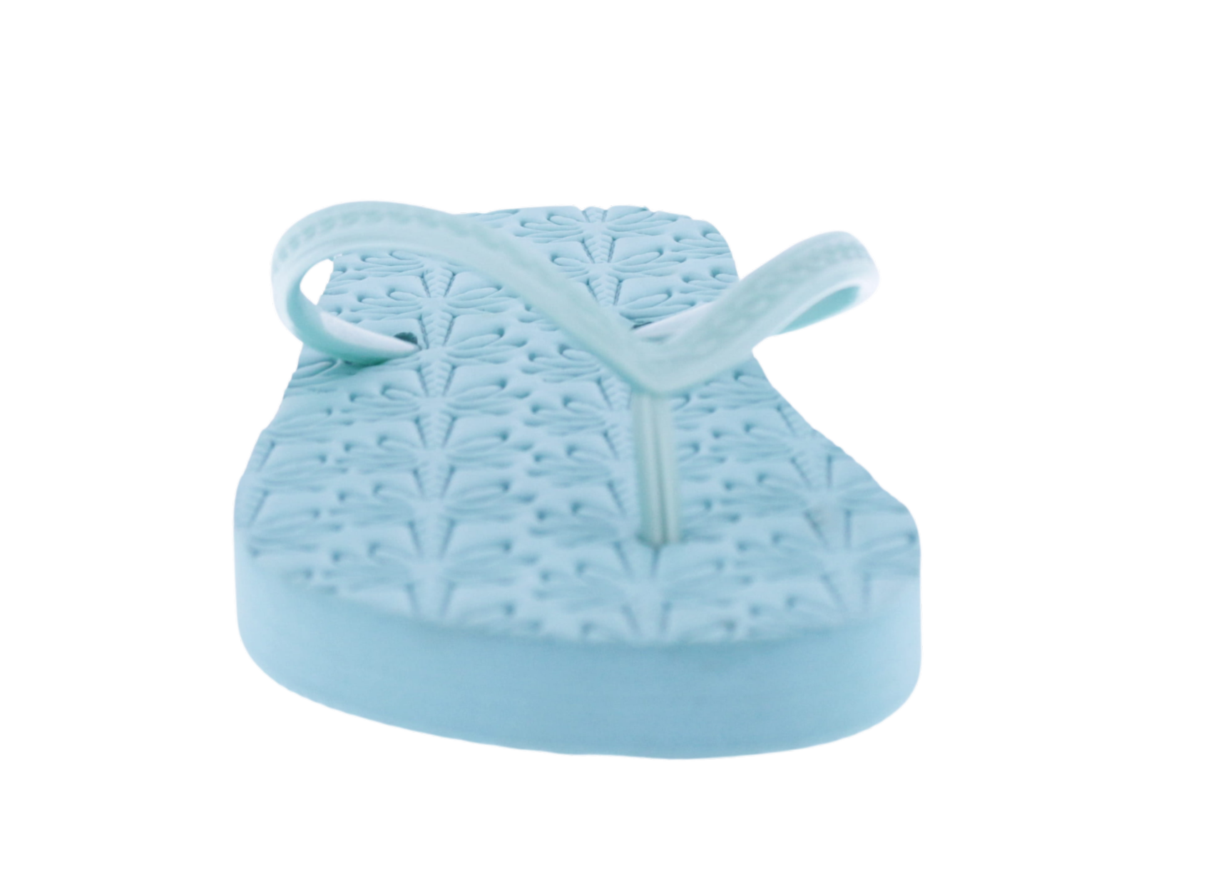 Women Palm Tree Embossed Flip Flop