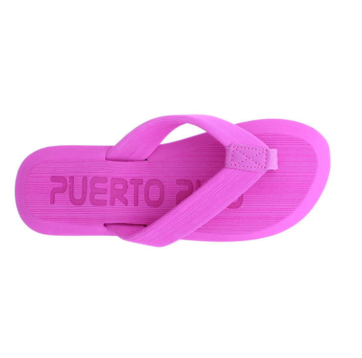 Chanclas Puerto Rico Goma Mujer