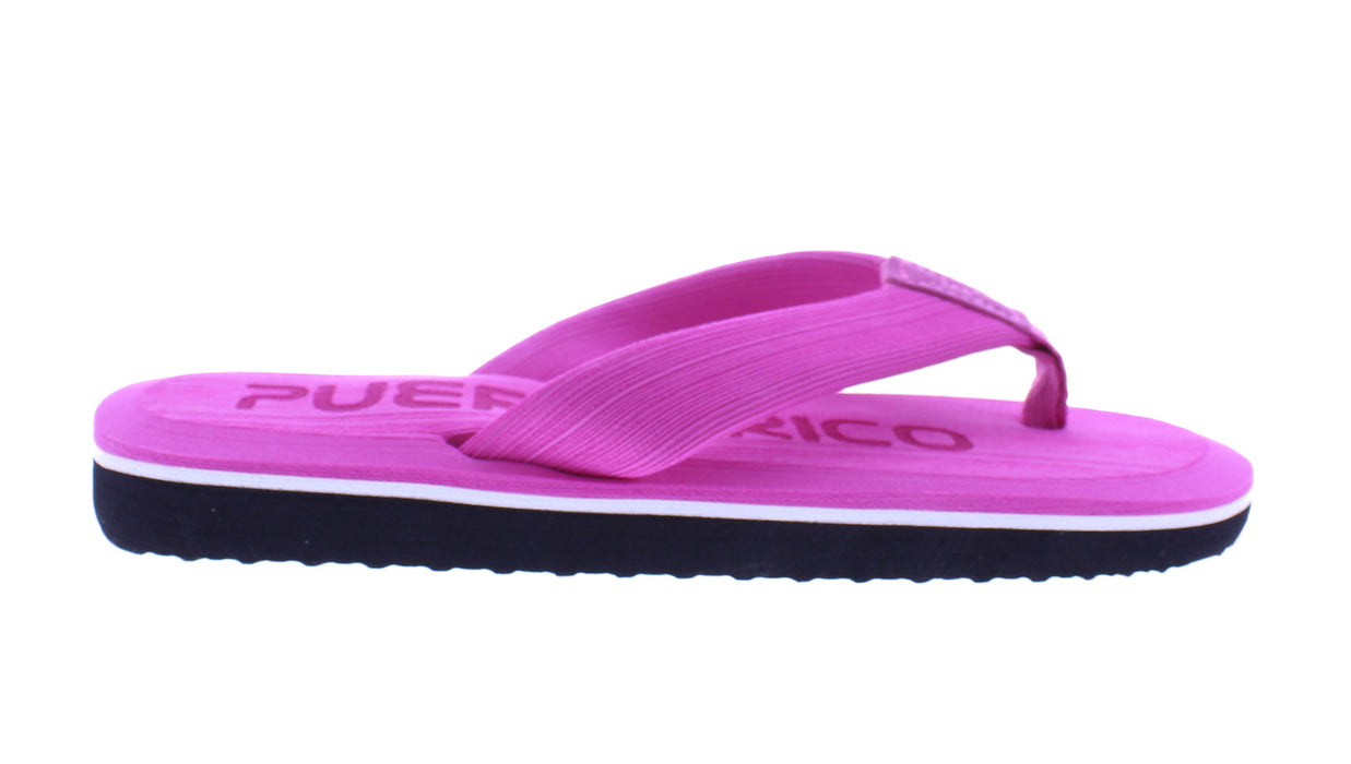 Women Two Color Puerto Rico Flip Flop