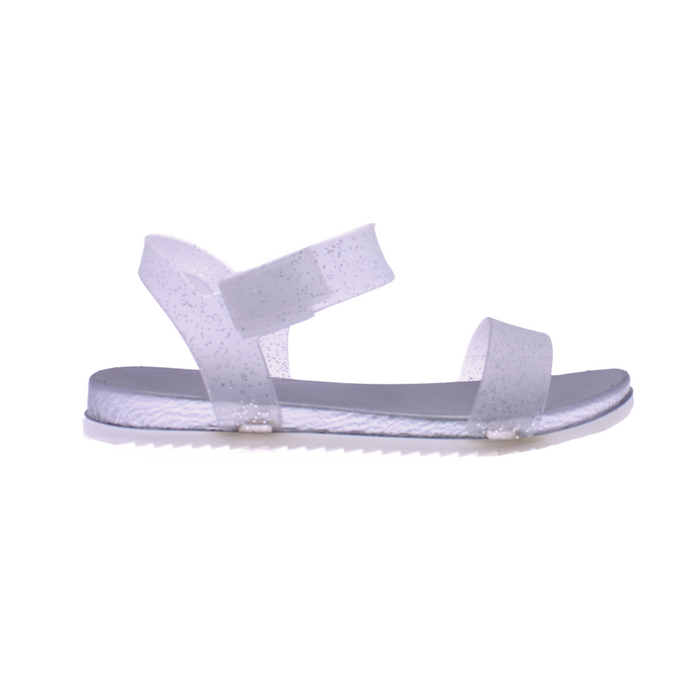 Women Translucent Glitter Sandal