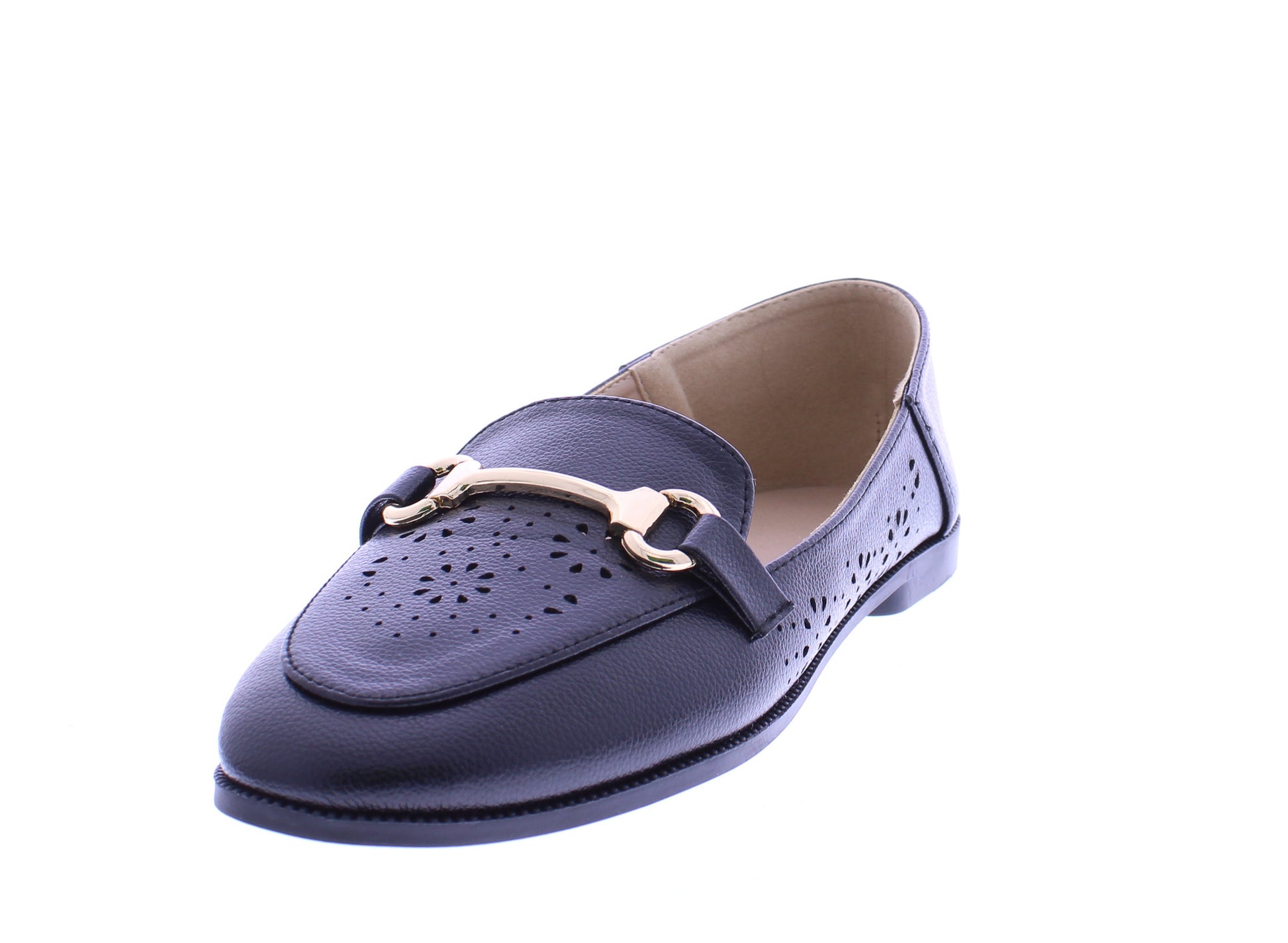 Women Loafer with Laser Cut Designs