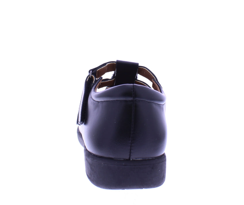 Women Double Velcro School Shoe