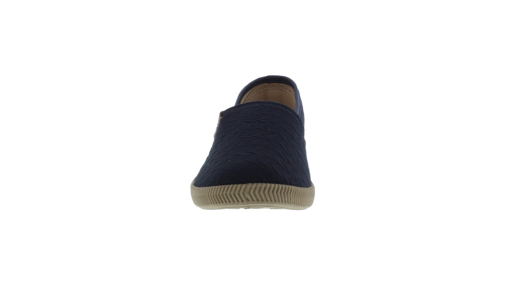 Women Quilted Fabric Slip On Sneaker