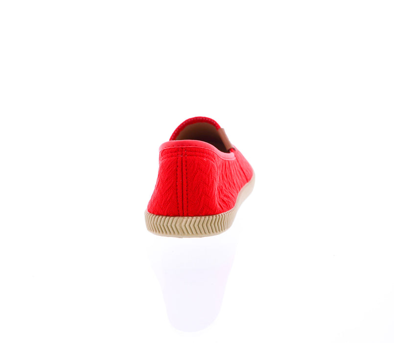 Women Quilted Fabric Slip On Sneaker