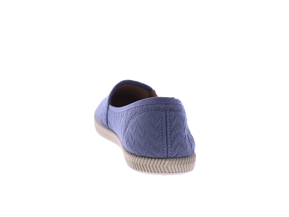 Women Quilted Fabric Slip On Sneaker