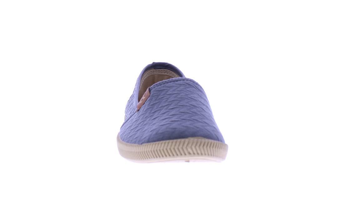 Women Quilted Fabric Slip On Sneaker