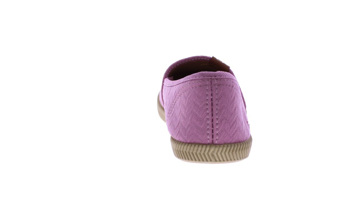 Women Quilted Fabric Slip On Sneaker