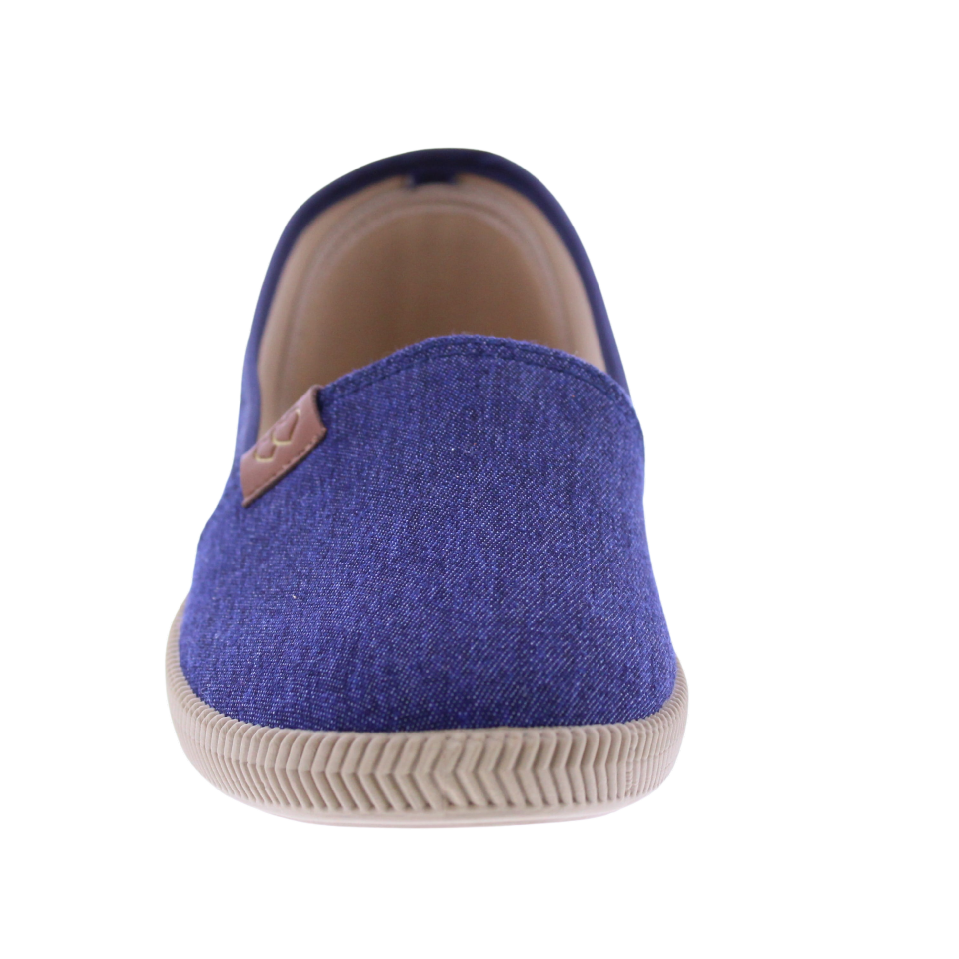 Women Quilted Fabric Slip On Sneaker