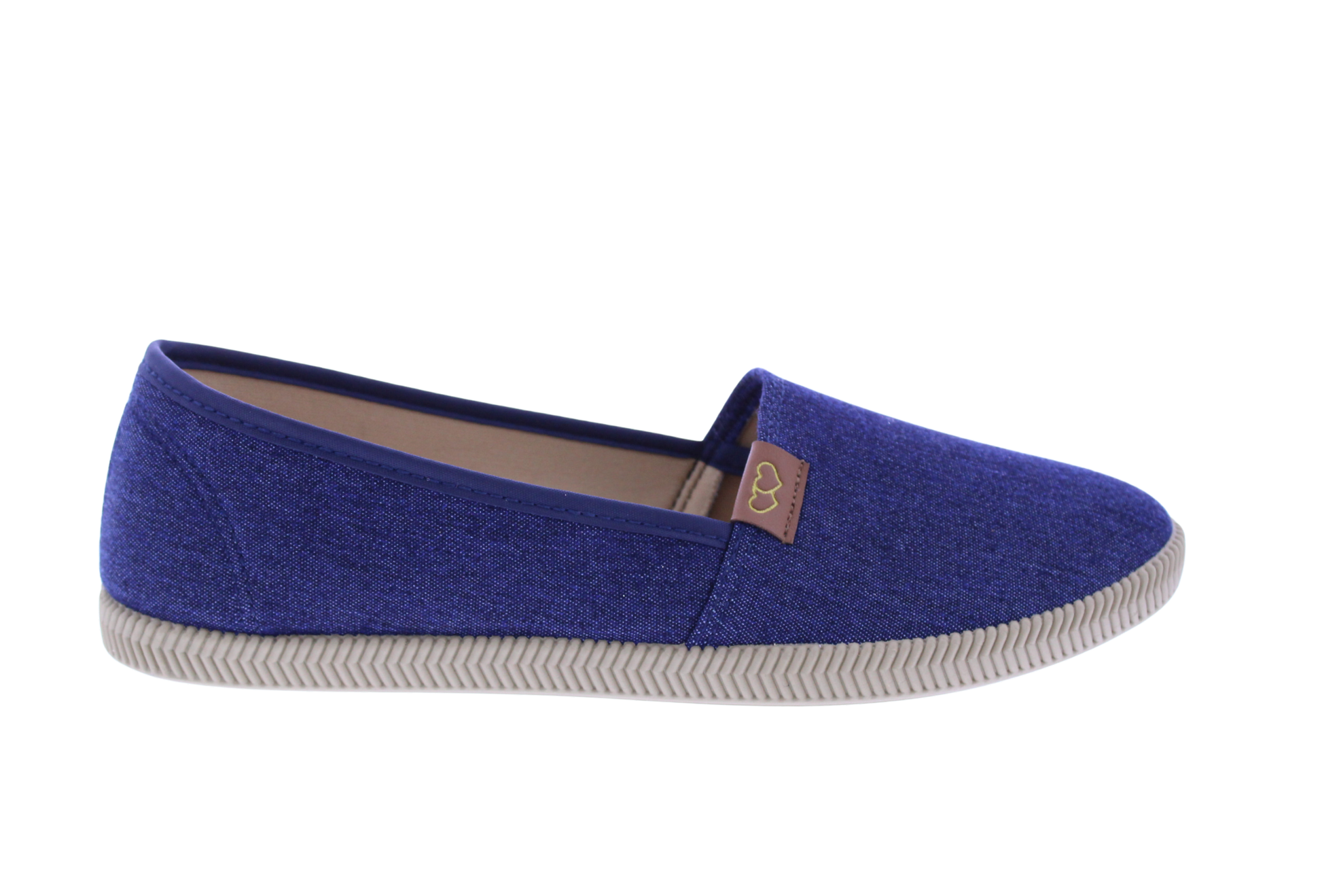 Women Quilted Fabric Slip On Sneaker