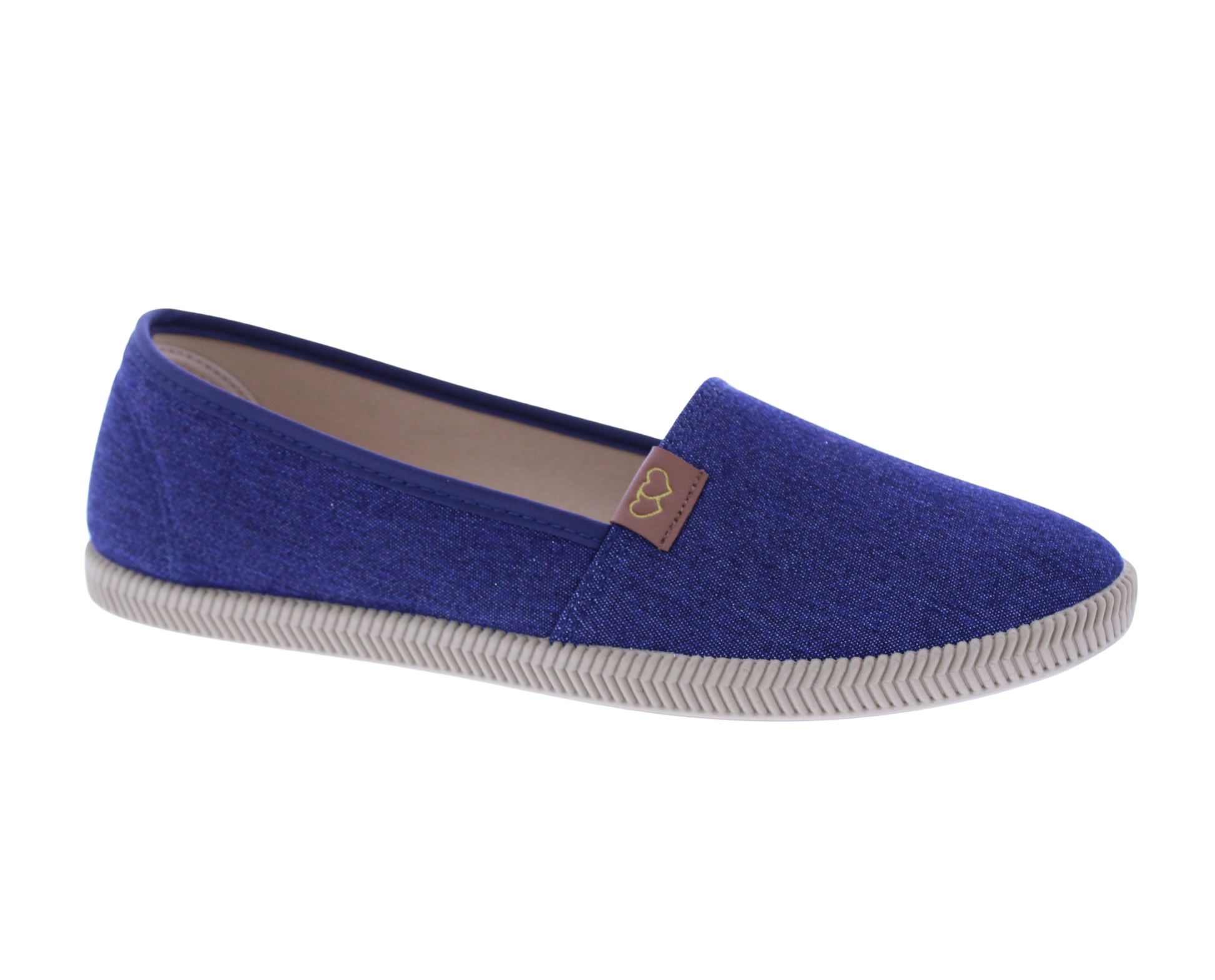 Women Quilted Fabric Slip On Sneaker