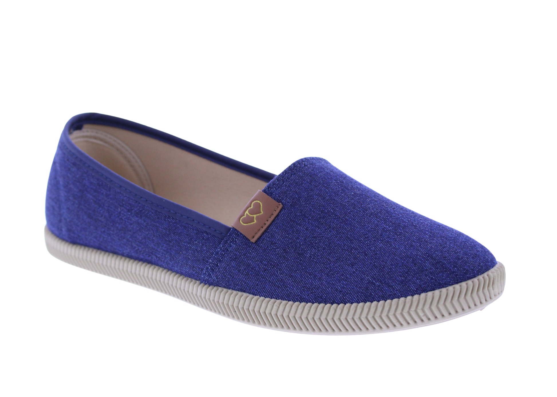 Women Quilted Fabric Slip On Sneaker