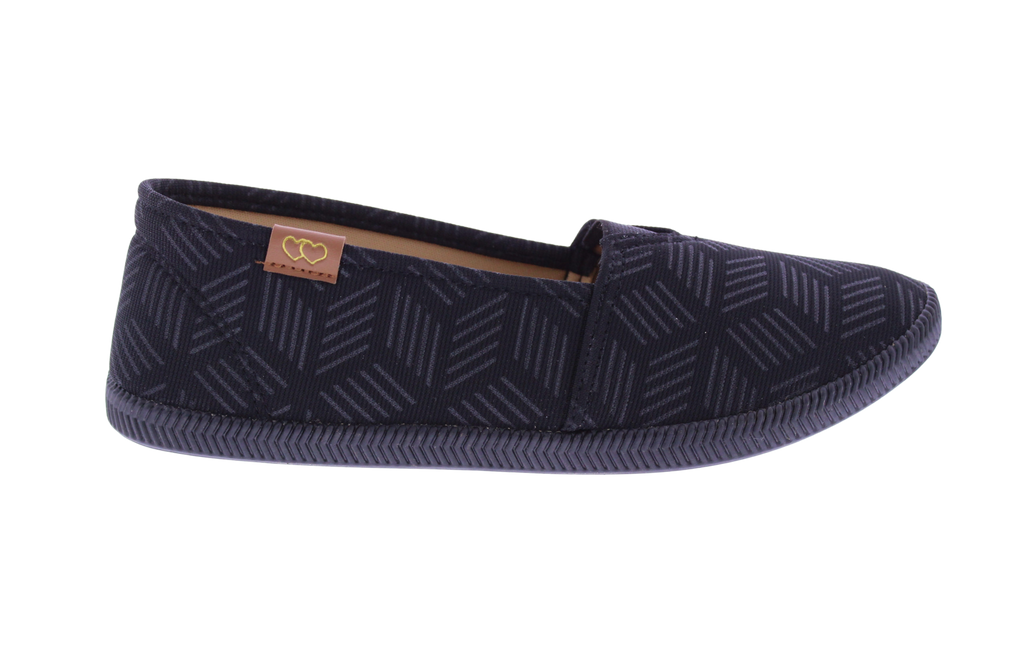 Women Linear Print Slip On Sneaker