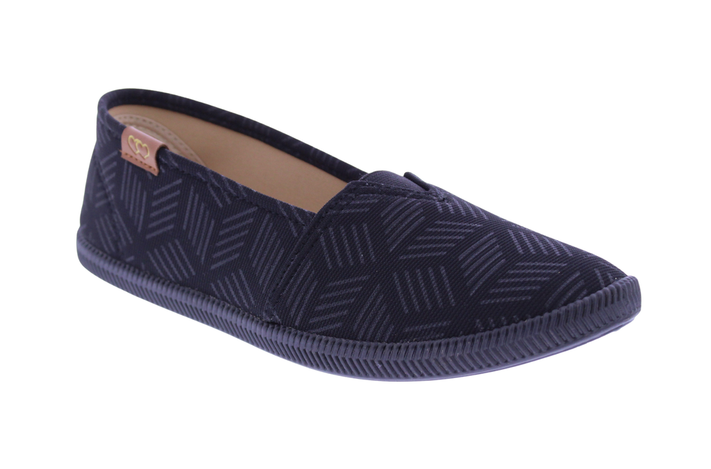 Women Linear Print Slip On Sneaker