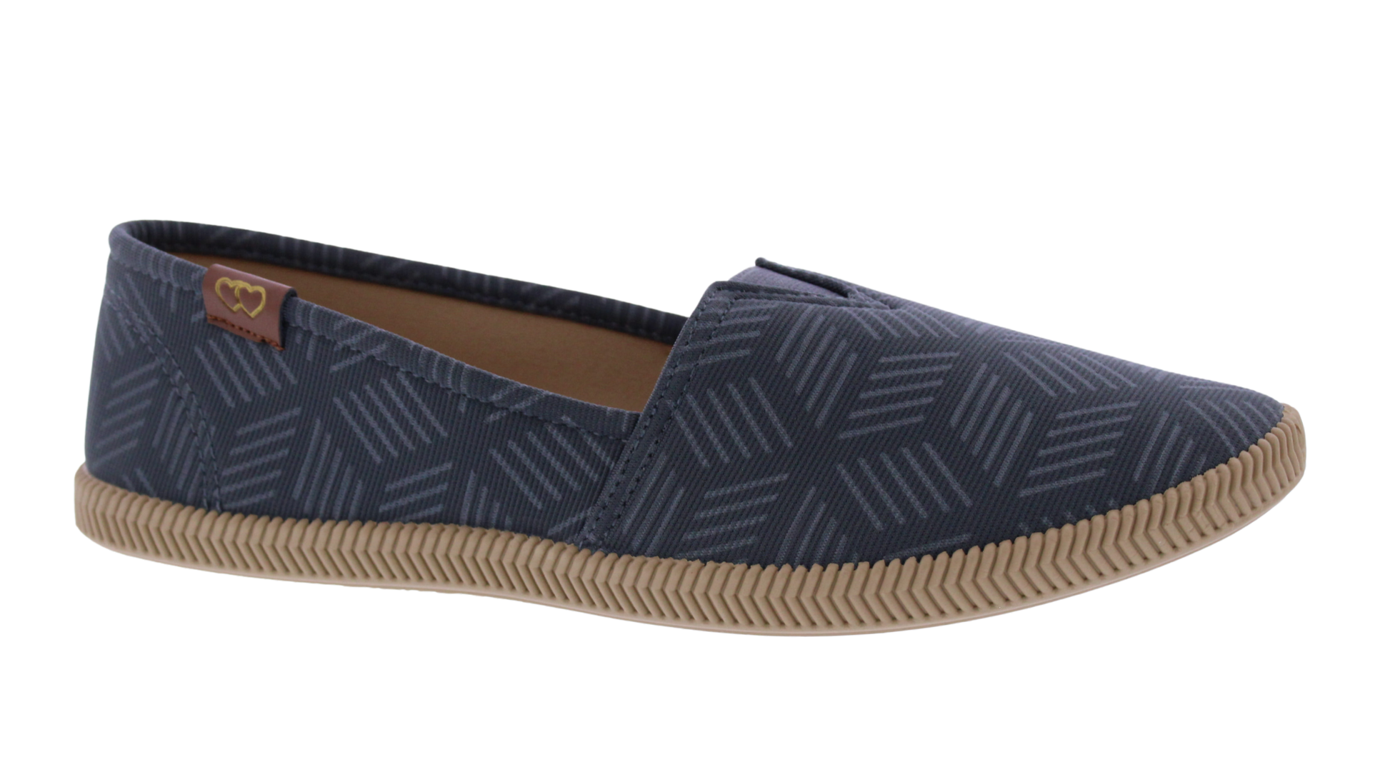 Women's Linear Print Slip Ons