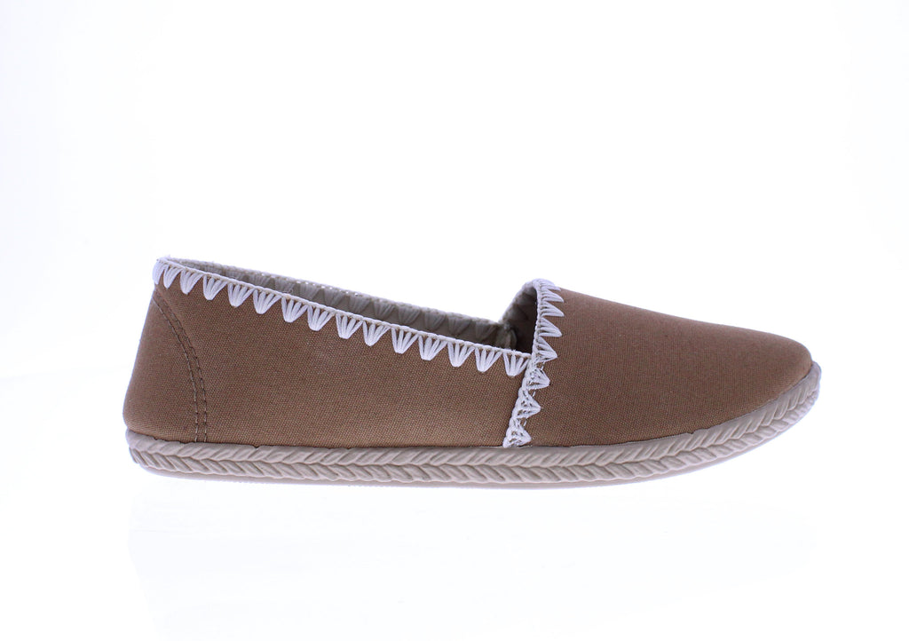 Women Stitched Canvas Slip On Sneaker