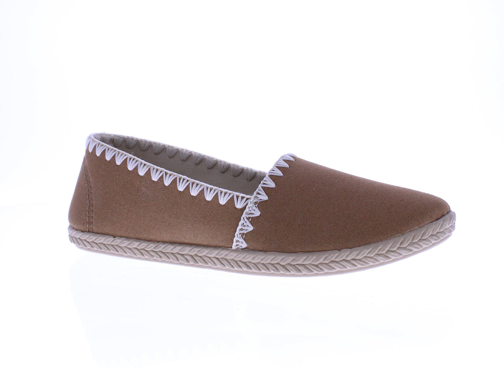 Women Stitched Canvas Slip On Sneaker