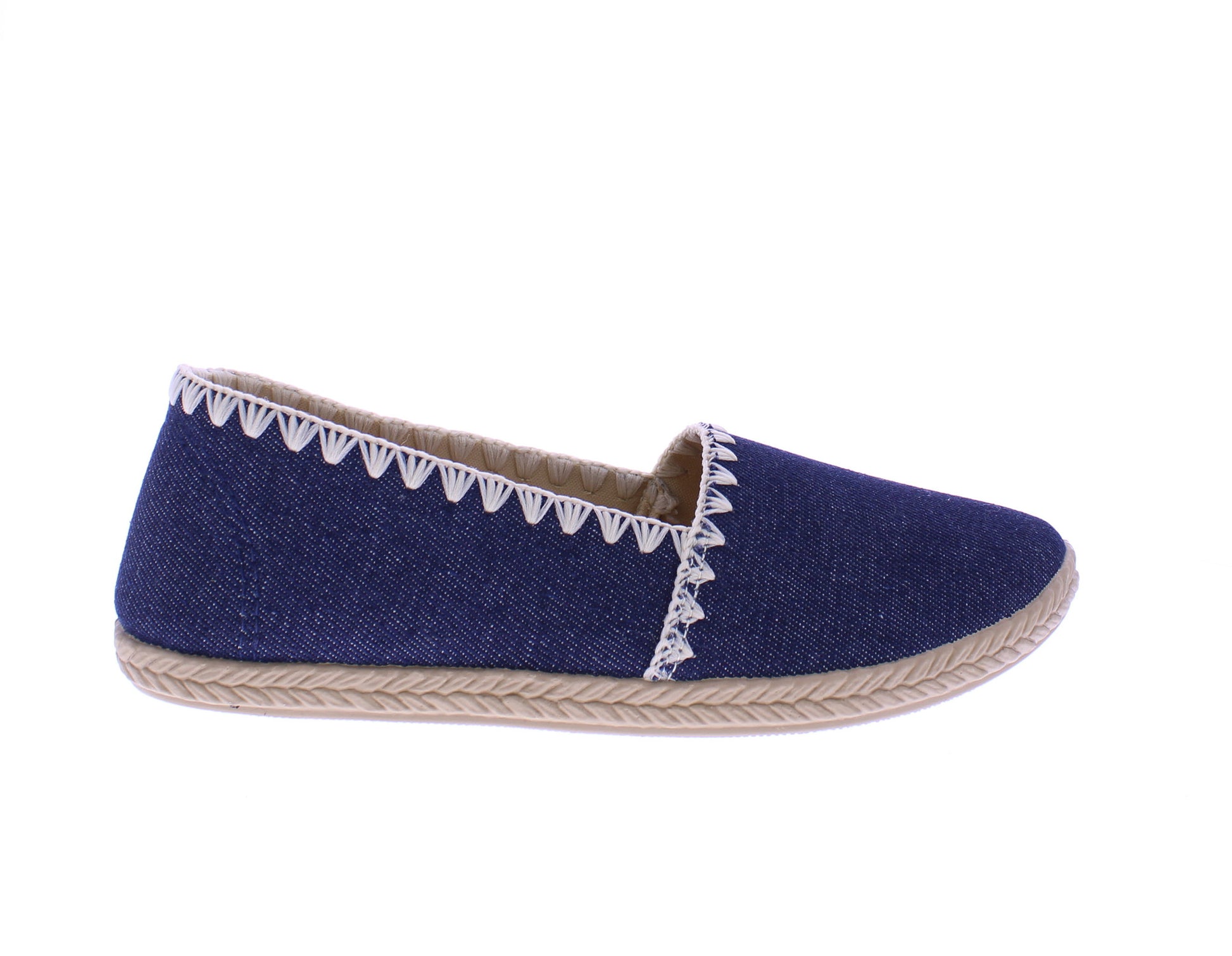 Women Stitched Canvas Slip On Sneaker
