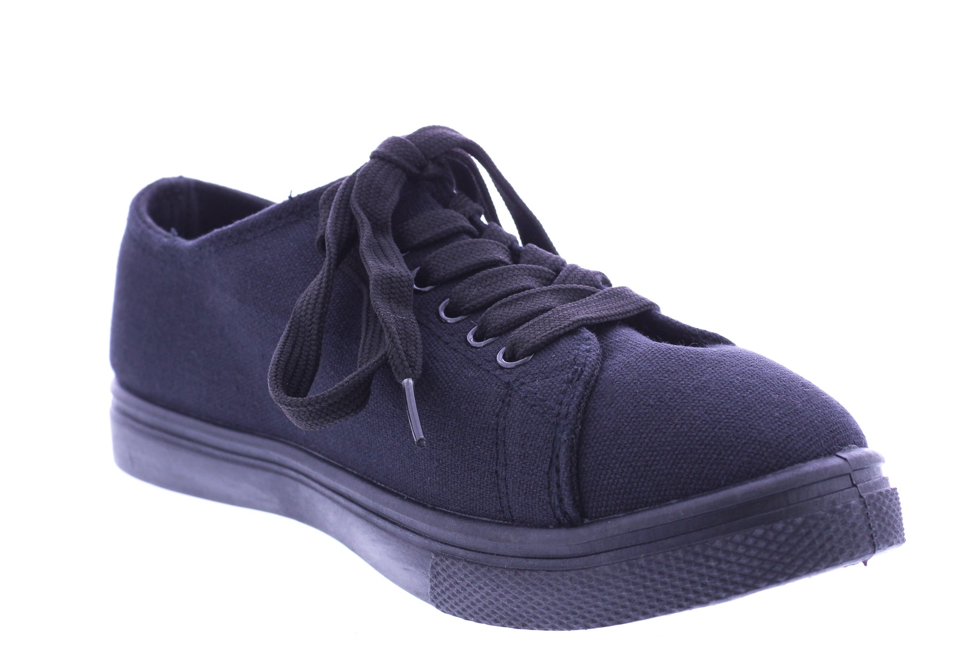 Women Fabric Sneaker with Decorative Zipper
