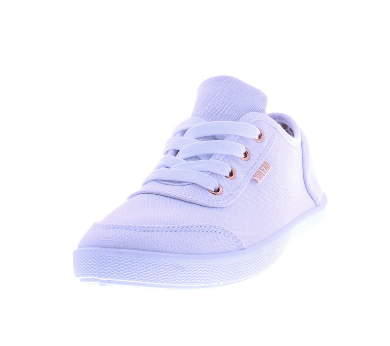 Women Fabric Lace Up Sneaker