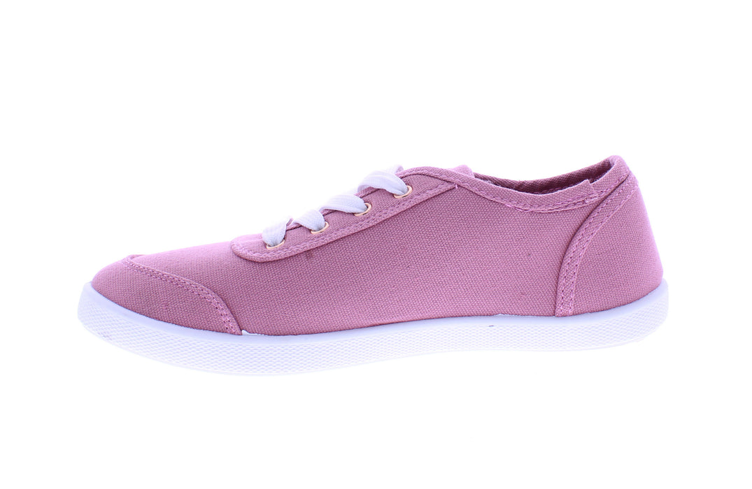 Women Fabric Lace Up Sneaker