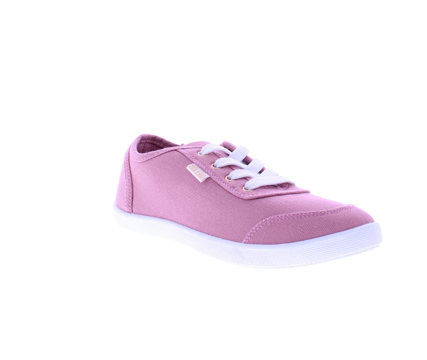 Women Fabric Lace Up Sneaker