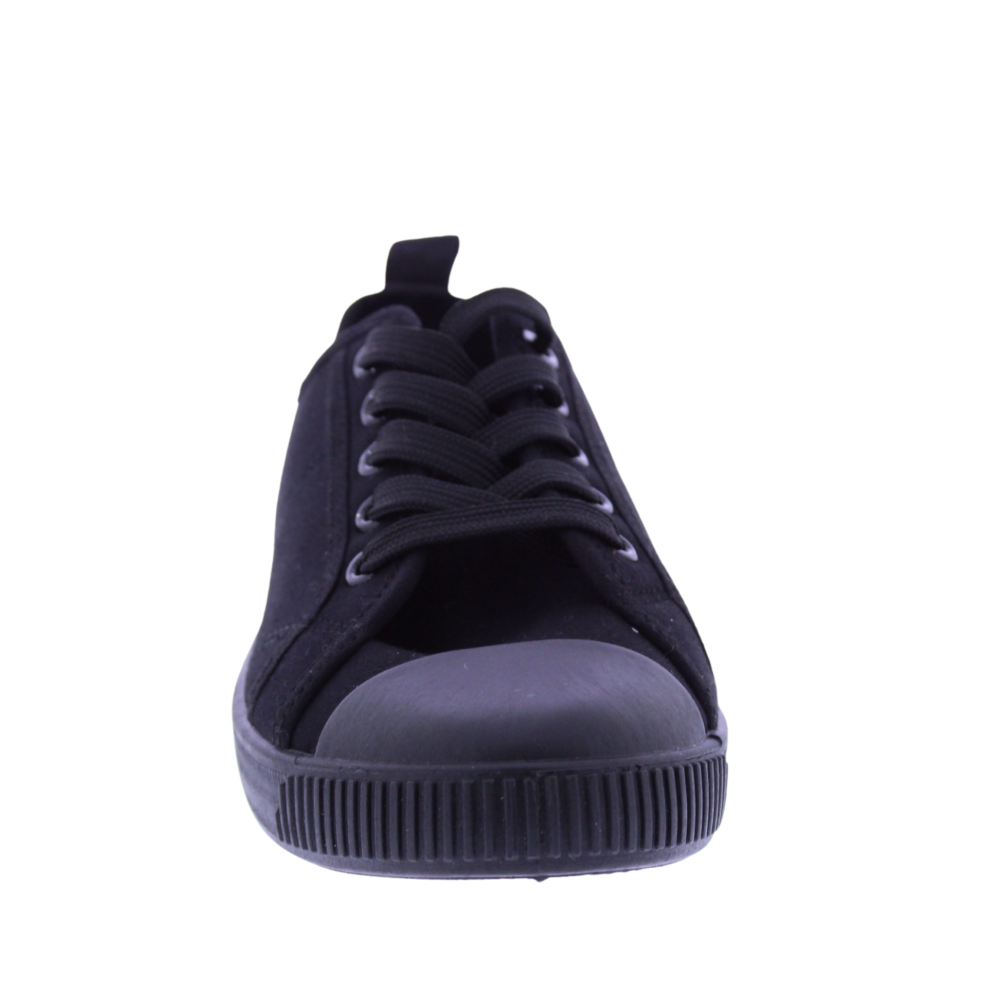 Women Fabric Lace Up Sneaker with Toe Cap