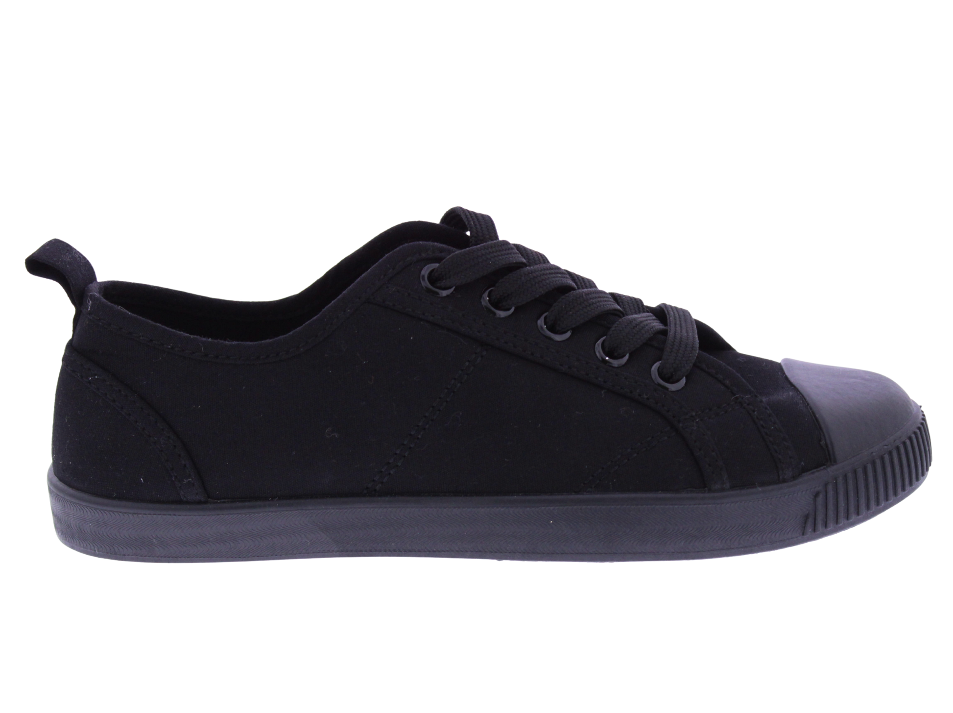 Women Fabric Lace Up Sneaker with Toe Cap