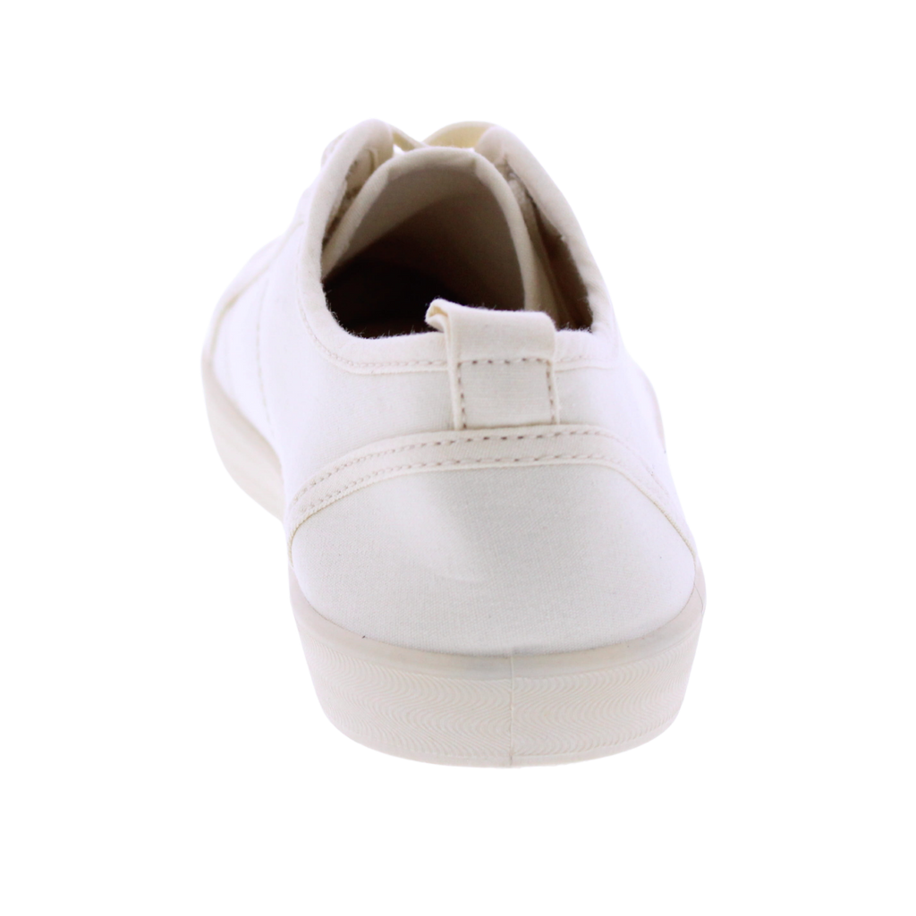 Women Fabric Lace Up Sneaker with Toe Cap