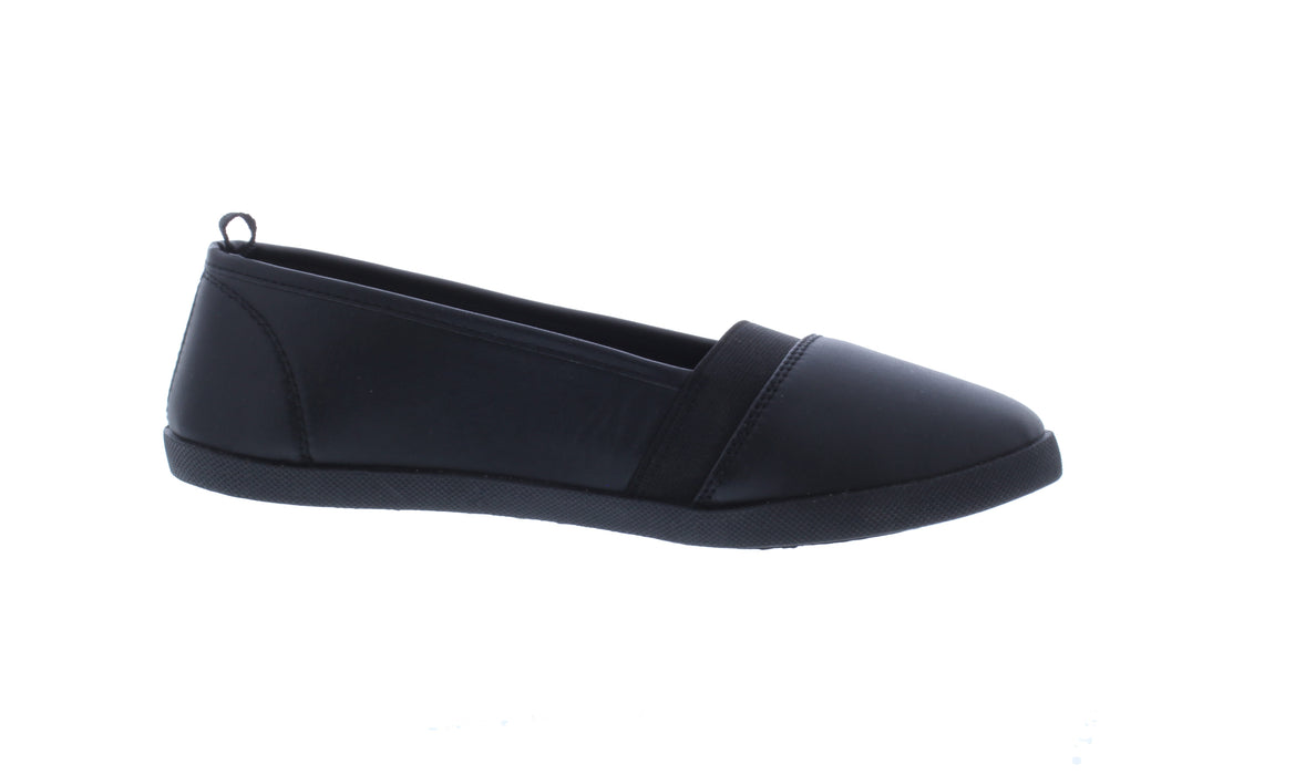 Women Faux Leather Slip On Sneaker