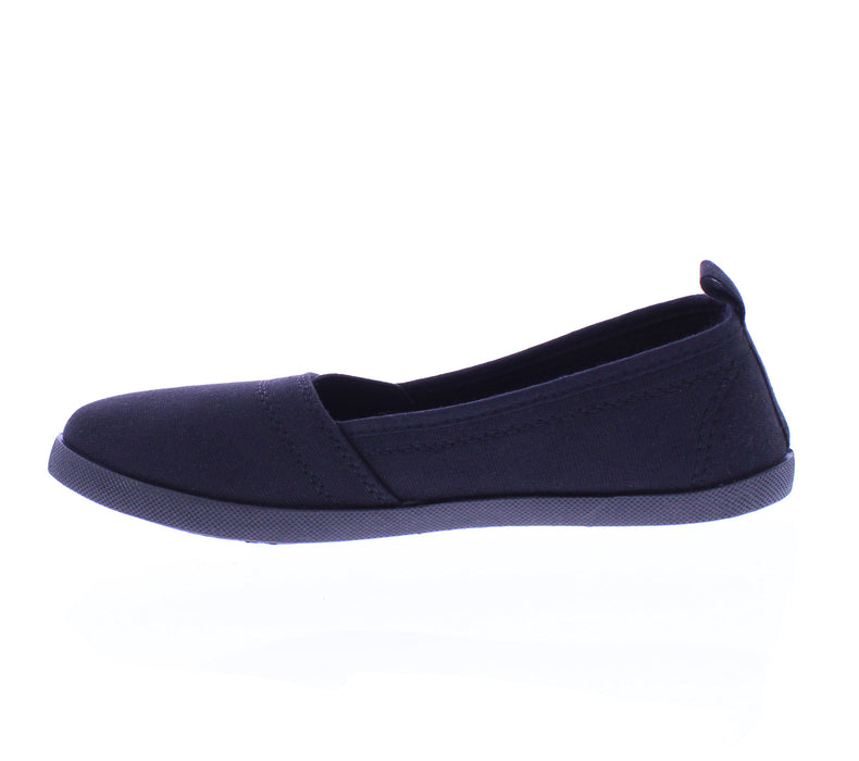 Women Canvas Slip On Sneaker with Elastic