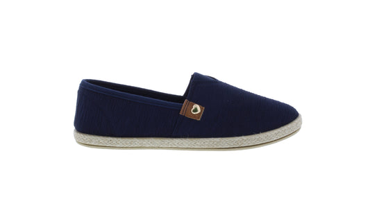 Women Ruched Fabric Slip On Sneaker