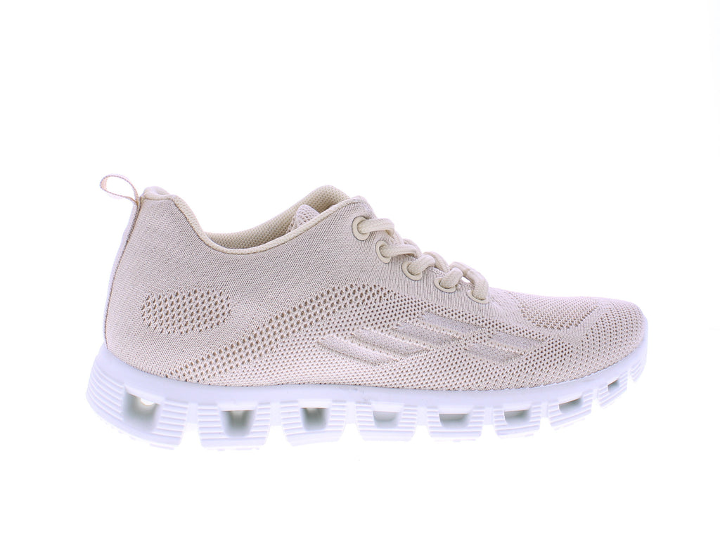 Women Fly Knit Lace Up Sneaker