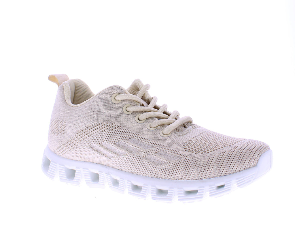 Women Fly Knit Lace Up Sneaker