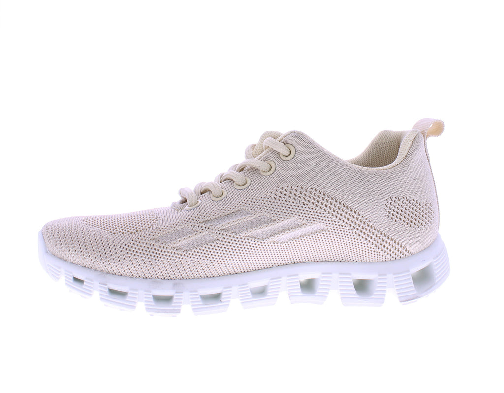 Women Fly Knit Lace Up Sneaker