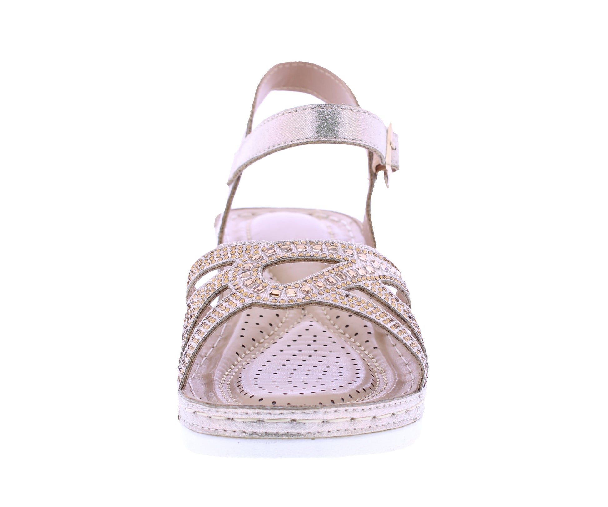 Women Rhinestone Platform Sandal