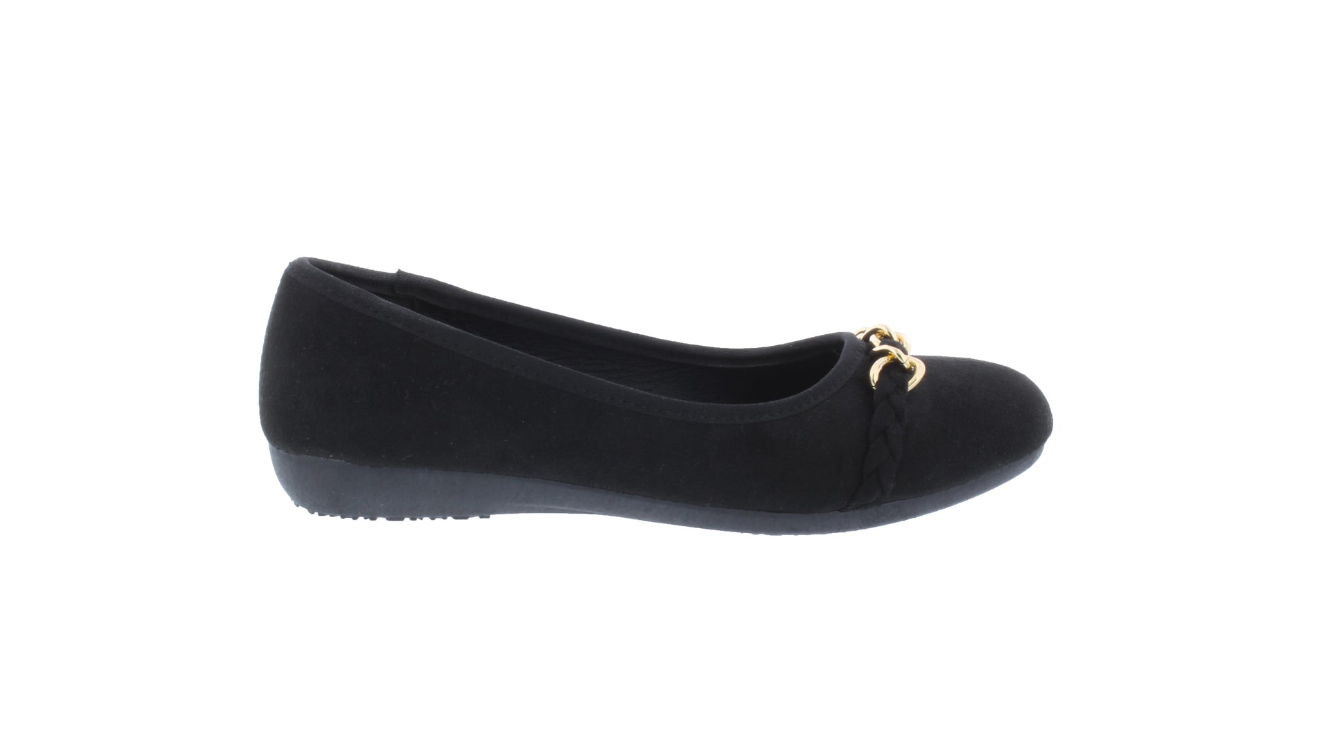Women Platform Ballerina with Braid