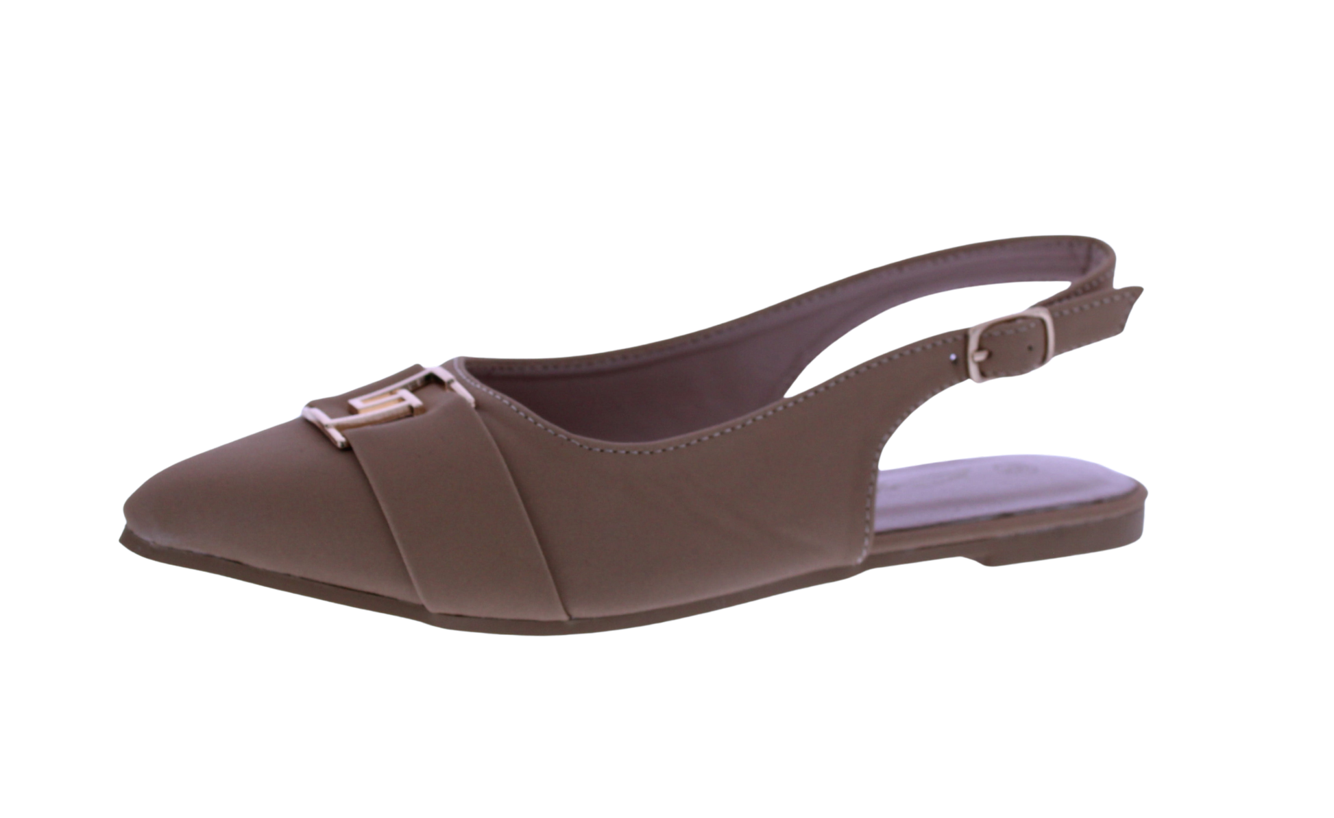 Women Suede Slingback Ballerina