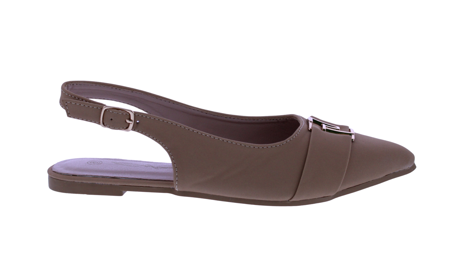 Women Suede Slingback Ballerina