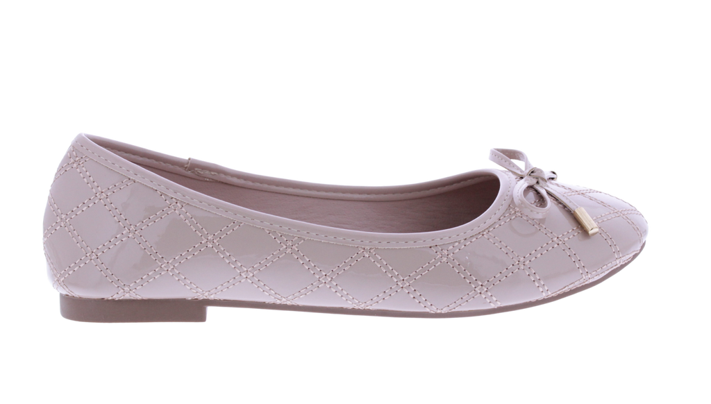 Women Diamond Stitched Ballerina