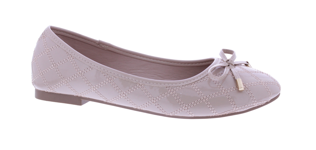 Women Diamond Stitched Ballerina