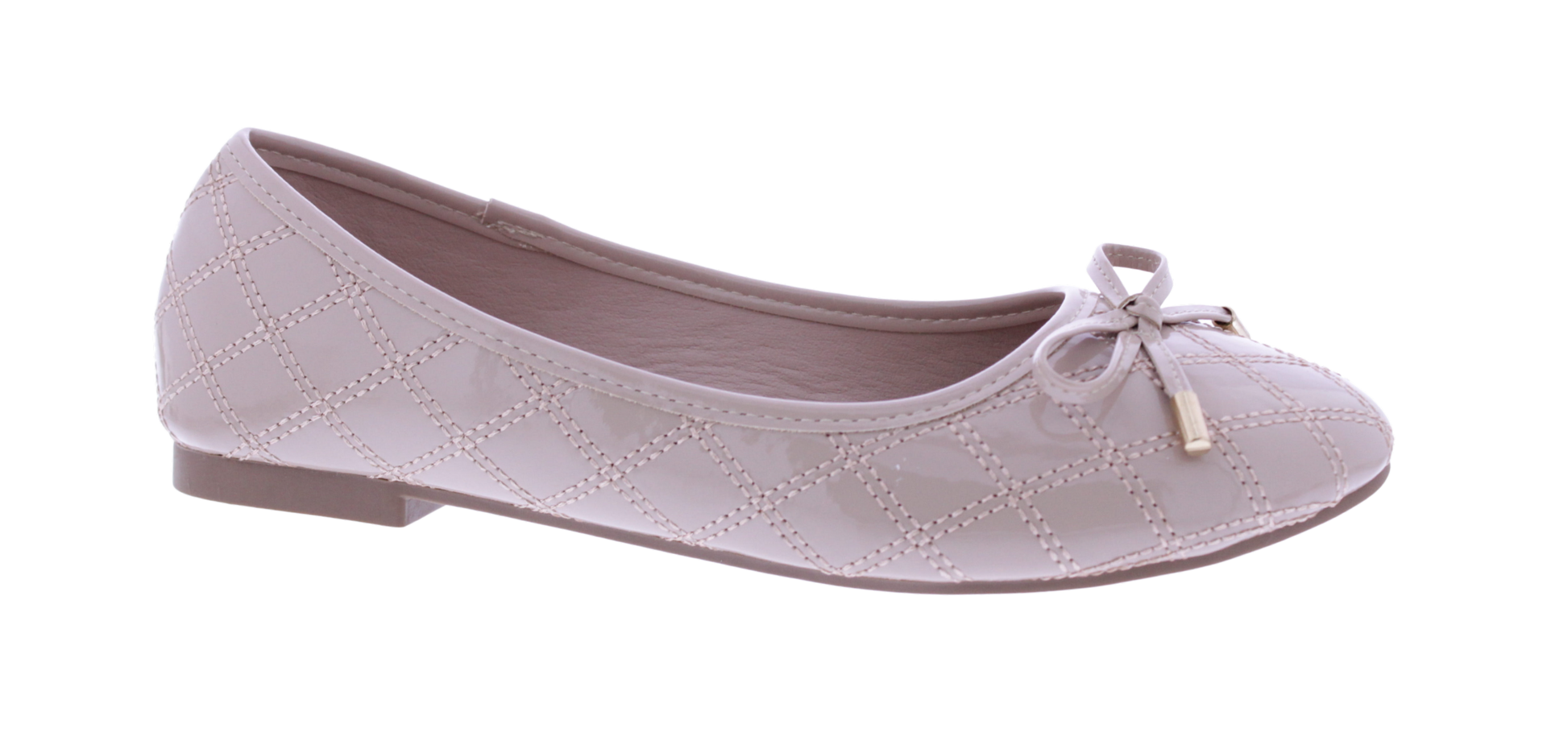 Women Diamond Stitched Ballerina