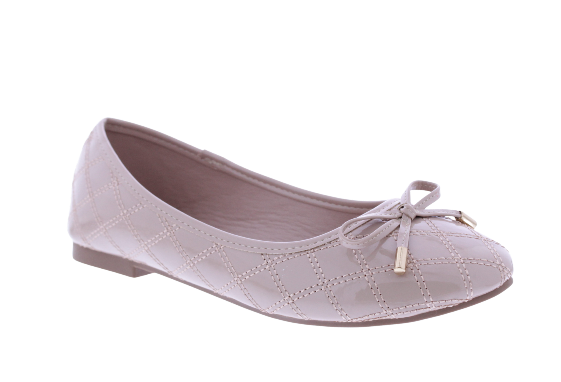 Women Diamond Stitched Ballerina