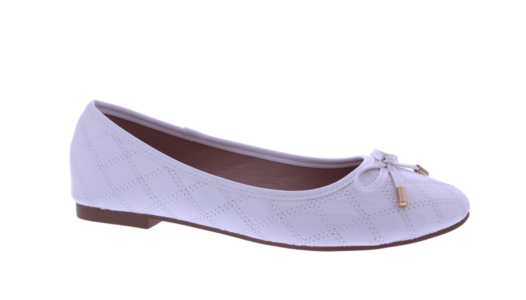 Women Diamond Stitched Ballerina