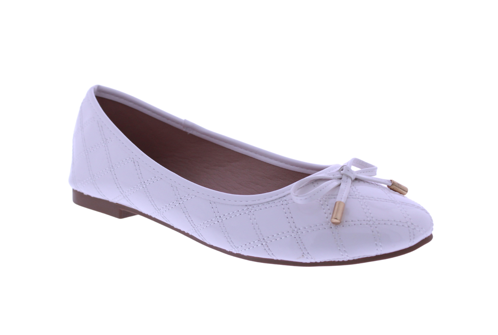 Women Diamond Stitched Ballerina